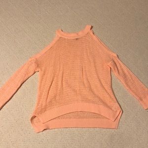 NWOT Express cold shoulder knit sweater
